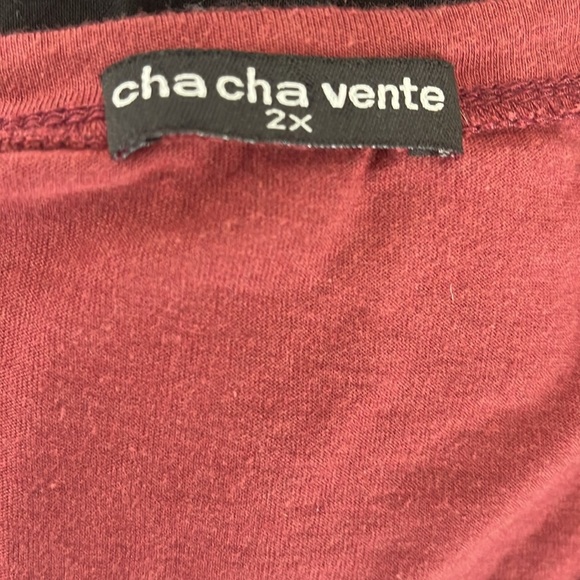 Cha cha vente fringe blouse 2X - Picture 6 of 6